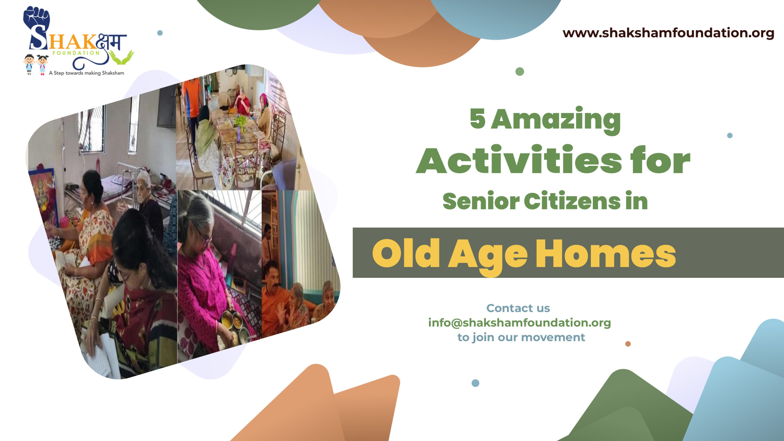 5 Amazing Activities for Senior Citizens in Old Age Homes